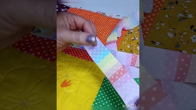 Шьём лоскутное одеяло . Простое ,квадратиками. смотреть онлайн