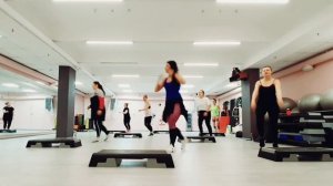 СТЕП АЭРОБИКА ЦЕЛАЯ СВЯЗКА / STEP AEROBICS