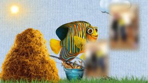 Проект ProShow Producer  Рыбак,Шуточное поздравление на Юбилей рыбаку.