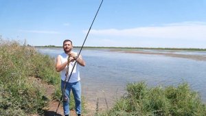 Рыбалка в Кызылорде. Змей голова.