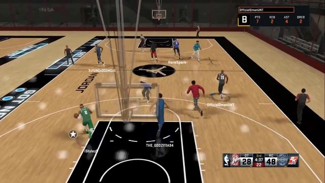 NBA 2K15 Jordan Rec Center Gameplay: Treat Yo Self! A Win Against Rivals смотреть онлайн