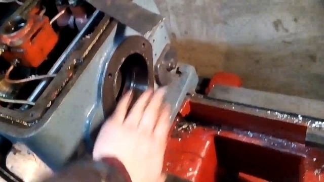 Разборка передней бабки 1а616