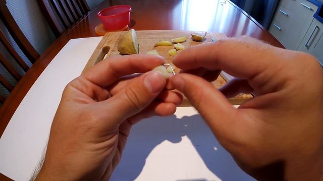 Как насадить картошку на крючок или волос | Формовка | Пеллетс | Рыбалка | Fishing смотреть онлайн