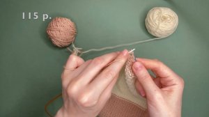 Мастер-класс СВИТЕР с квадратами спицами I Укороченный оверсайз свитер