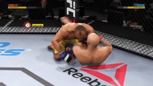 UFC 3 Болевой приём.Сломал руку