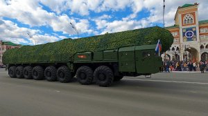 Репетиция парада в Йошкар-Оле в честь 77-й годовщины Победы в Великой Отечественной войне