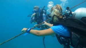 VLOG: ДАЙВИНГ/ПОГРУЖЕНИЕ / НА 12  МЕТРОВ ПОД ВОДОЙ !