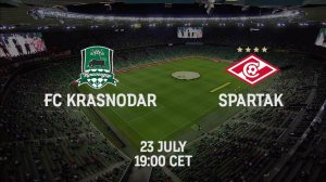 FC Krasnodar vs Spartak | 23 July | RPL 2022/23