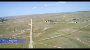 Крым с. Медведево Черноморский район Республика купить участки возле моря вид с квадрокоптера