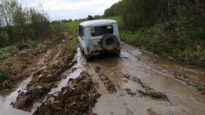уаз на военных мостах софари 510