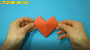 Оригами объёмное сердце из бумаги.mp4