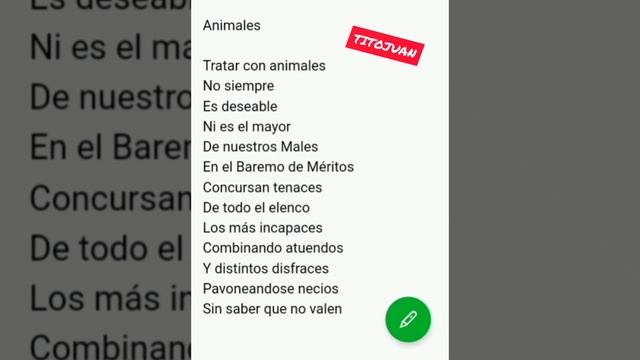 Animales / Tito Juan