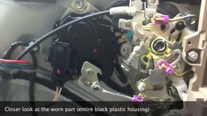 Toyota Isis znm10 Auto Sliding door repair