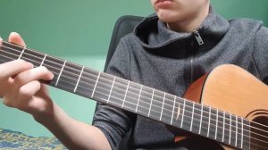 Виктор Цой - Восьмиклассница (Фингерстайл на гитаре🔥)