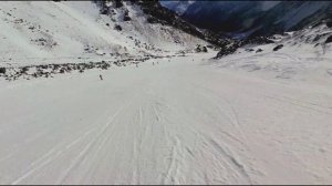 Эльбрус. падение на скорости.