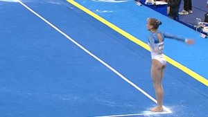 Elena Zamolodchikova Floor Exercise 2000 Olympic Games Team Finals (Елена Замолодчикова 2000)