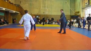 Дзюдо. Бросок на ипон