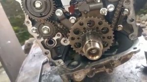How to install toyota 2TR  FE engine balancer timing chain