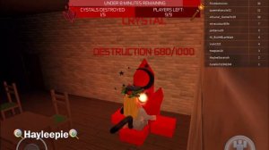 KILLER ON THE LOOSE | RED DRESS GIRL | ROBLOX