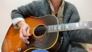 A Hard Day's Night(full version) The Beatles Cover featuring GIBSON J-160E 1961