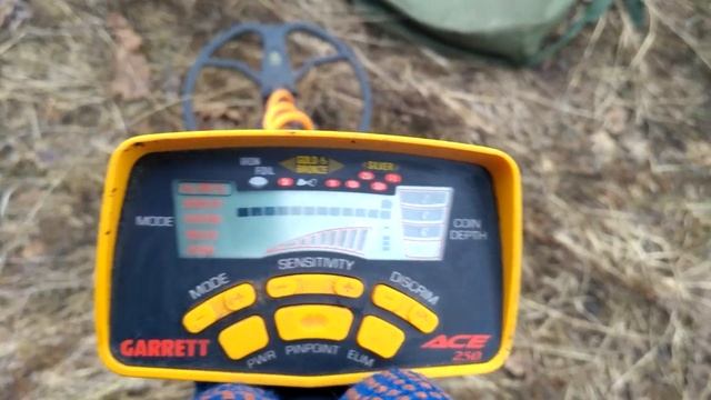 Как звучат разные металлы на приборе Garret ACE 250 + катушка GERRIS G12`` смотреть онлайн