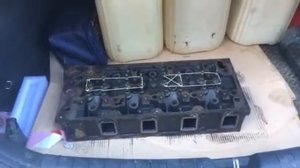 головка блока экскаватора погрузчика JCB 4CX , Б/У