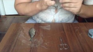Поводок для ловли окуня на живца