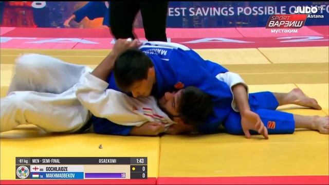 Рақобатҳои Сомон Маҳмадбеков (-81КГ) дар Qazaqstan Barysy Grand Slam 2023 смотреть онлайн