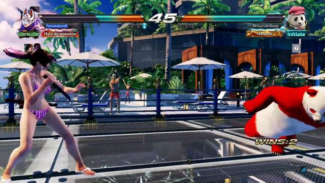 TEKKEN 7 Kunimitsu(Fernandacroft) VS Panda(MrSuiciideSheep) On the beach🏖️🏖️ смотреть онлайн