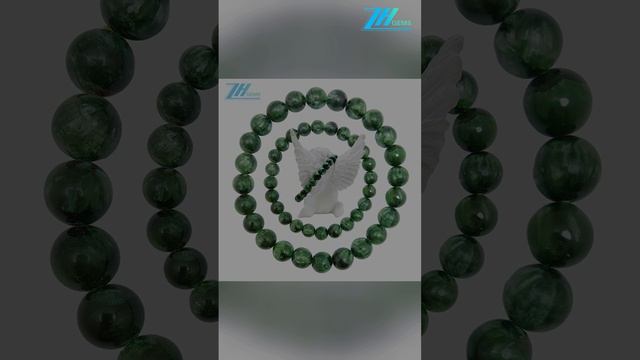 Genuine Seraphinite Bracelet Gift for Friends Meaningful Jewelry 20240214-03-08