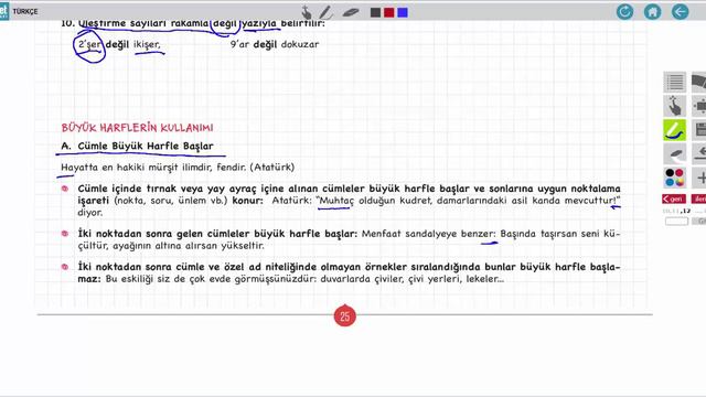8. Sınıf Türkçe – Ders 6 – YAZIM KURALLARI 1 смотреть онлайн