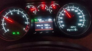 Peugeot 508. Мгновенный расход на скорости 90 км/ч. instantaneous fuel consumption