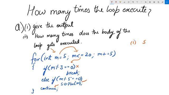 How many times loop execute? | Break and continue in Java | ICSE Computer Class 10 смотреть онлайн