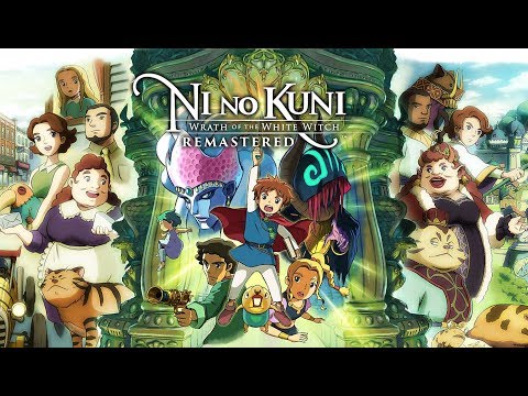 Релиз- Ремастер - Ni no Kuni Wrath of the White Witch Remastered Прохождение стрим запись часть #1