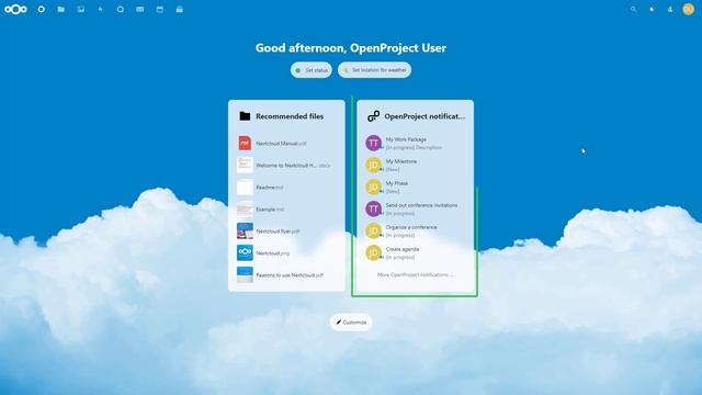 Nextcloud OpenProject integration - step by step guide