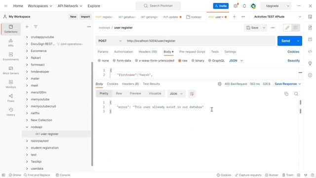 # Create REST Api Using Nodejs, ExpressJs and MongoDb DataBase || Api In nodejs #nodejs #expressjs