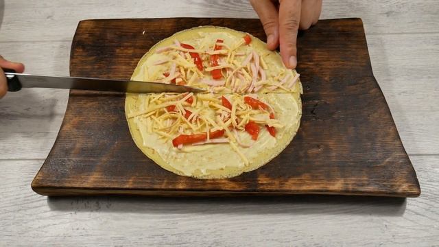Вкуснее, чем Пицца! Простой рецепт Быстрой Начинки для блинов.Ооочень Вкусно! смотреть онлайн
