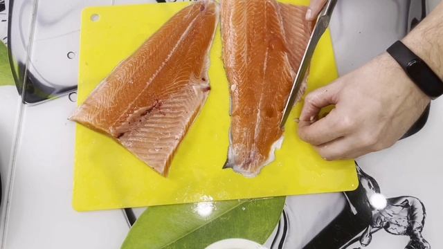 Форель слабосолёная, простой рецепт