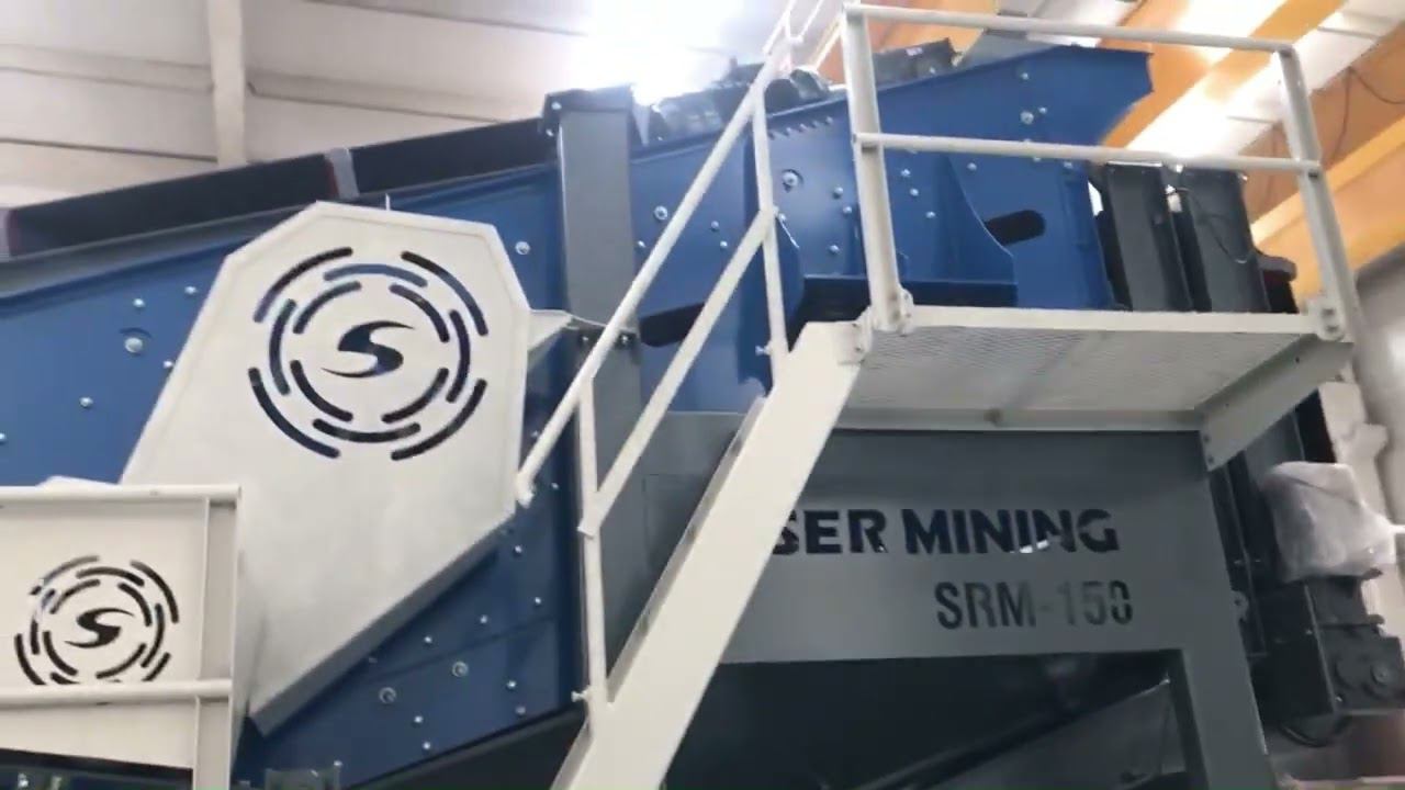 Мобильный дробильно-сортировочный комплекс Ser Mining