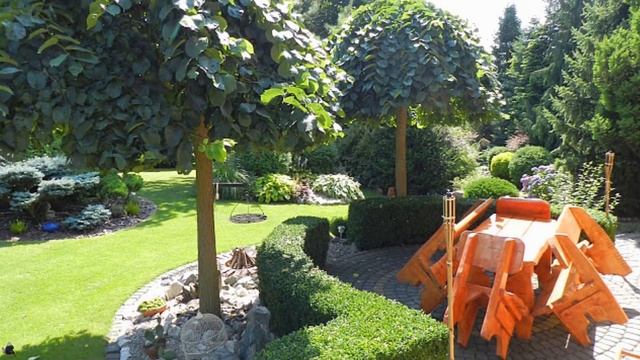 Красивые приусадебные участки. Идеи дизайна смотреть онлайн