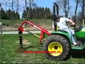 Ямобур на минитрактор