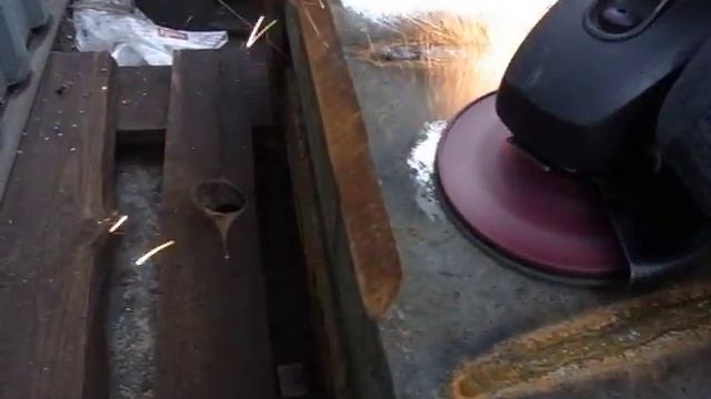 G-Grind, работа фибровыми кругами
