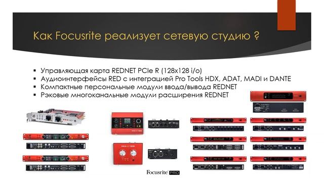 Focusrite PRO - высококачественные решения для современных студий звукозаписи смотреть онлайн