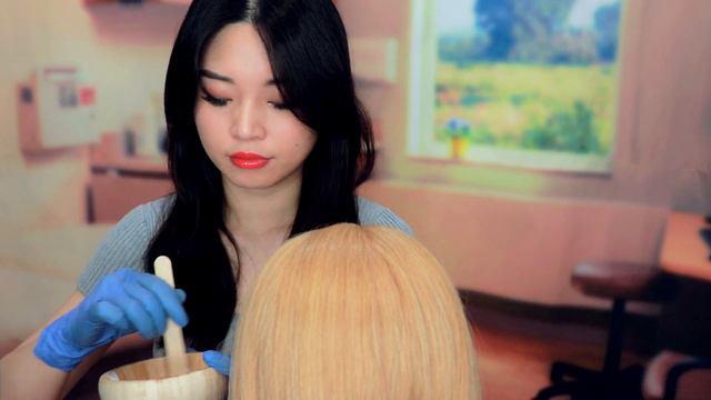 Tingting ASMR - АСМР Проверка и лечение поврежденных волос у врача