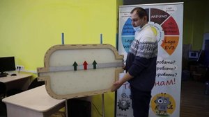 Демонстрационная модель обогащения урана газо-диффузионным способом
