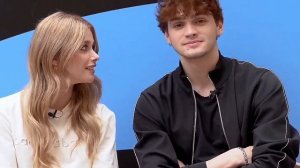 Gabriel Guevara and nicole Wallace cute interview moments (in english)