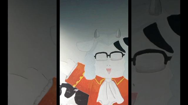 Dibujo Hiromu Arakawa. Fan Art Speed Drawing - Painting /Anime Hyakushou kizoku