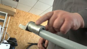 Установка кабельного наконечника