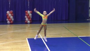 Соревнования "Надежды Урала". Спортивная аэробика FISAF. Дети 8-10 лет. Ярошенко Варвара 14.12.19