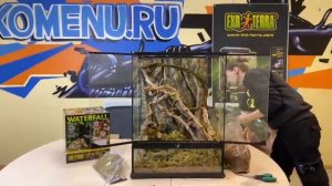 Онлайн мастер класс с EXO TERRA! Оформляем террариум для геккона бананоеда. (запись)